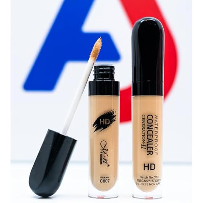 Menow Waterproof HD Concealer 01-7.5ml - Image 2